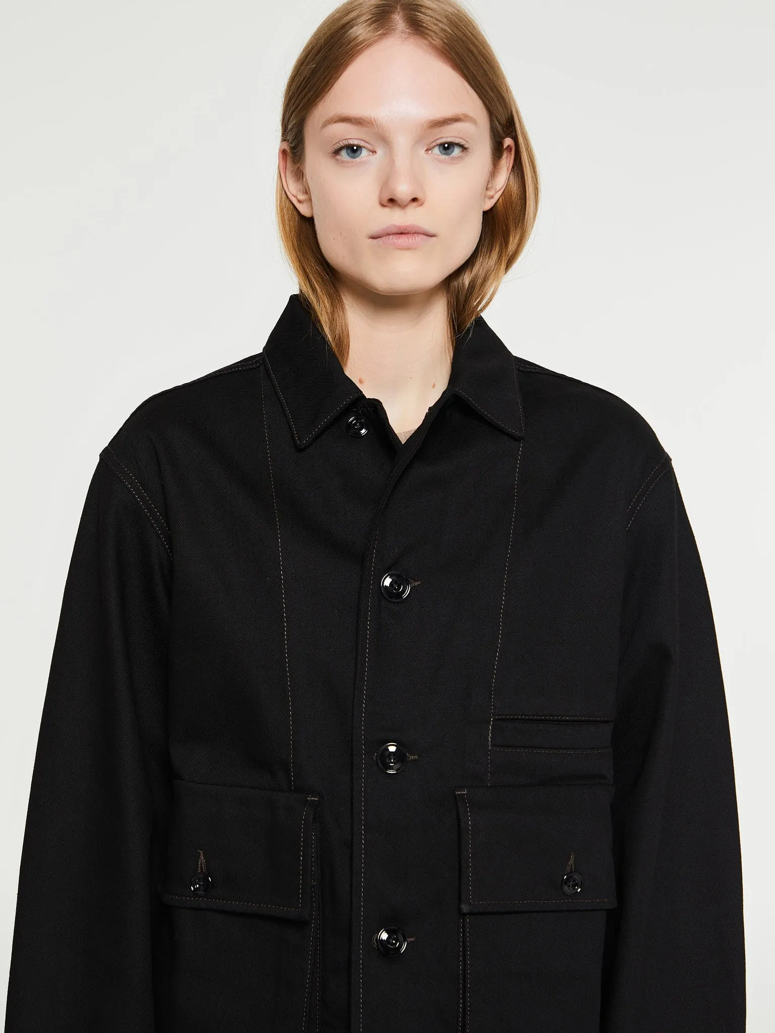 Boxy Jacket in Black