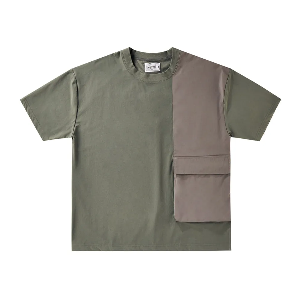 Boysnextdoor Patchwork T-Shirt Green