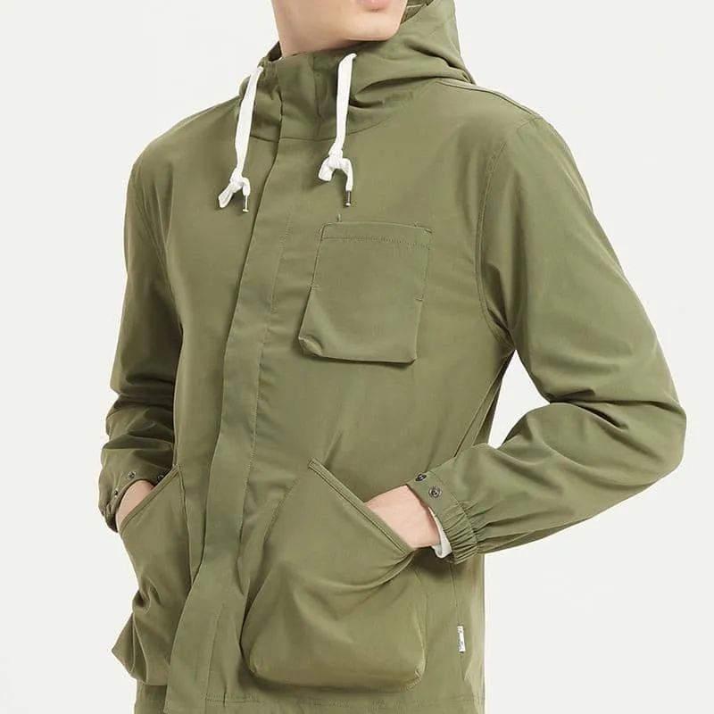 Boysnextdoor Zip Parka Green