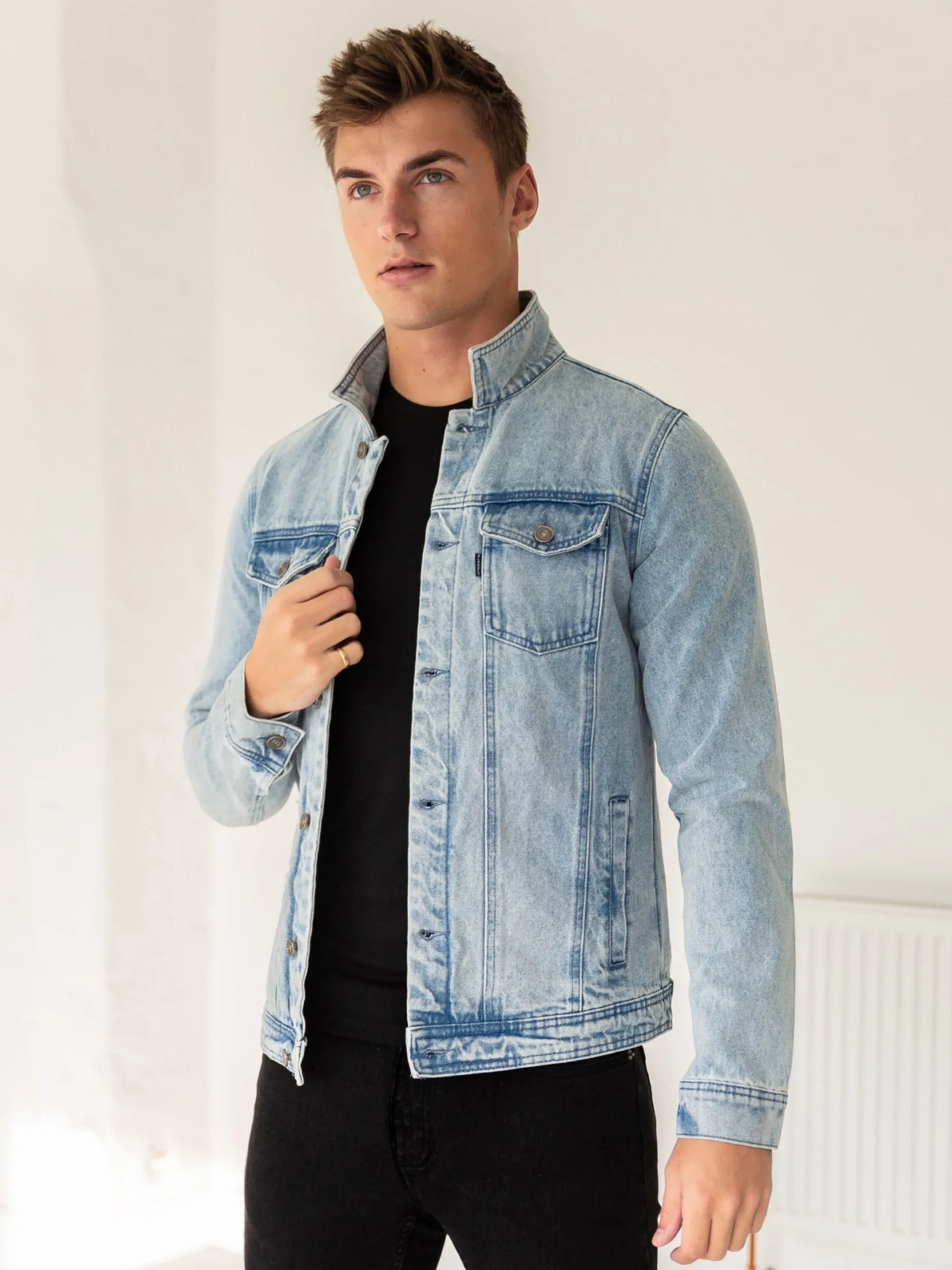 Brooklyn Denim Jacket - Blue