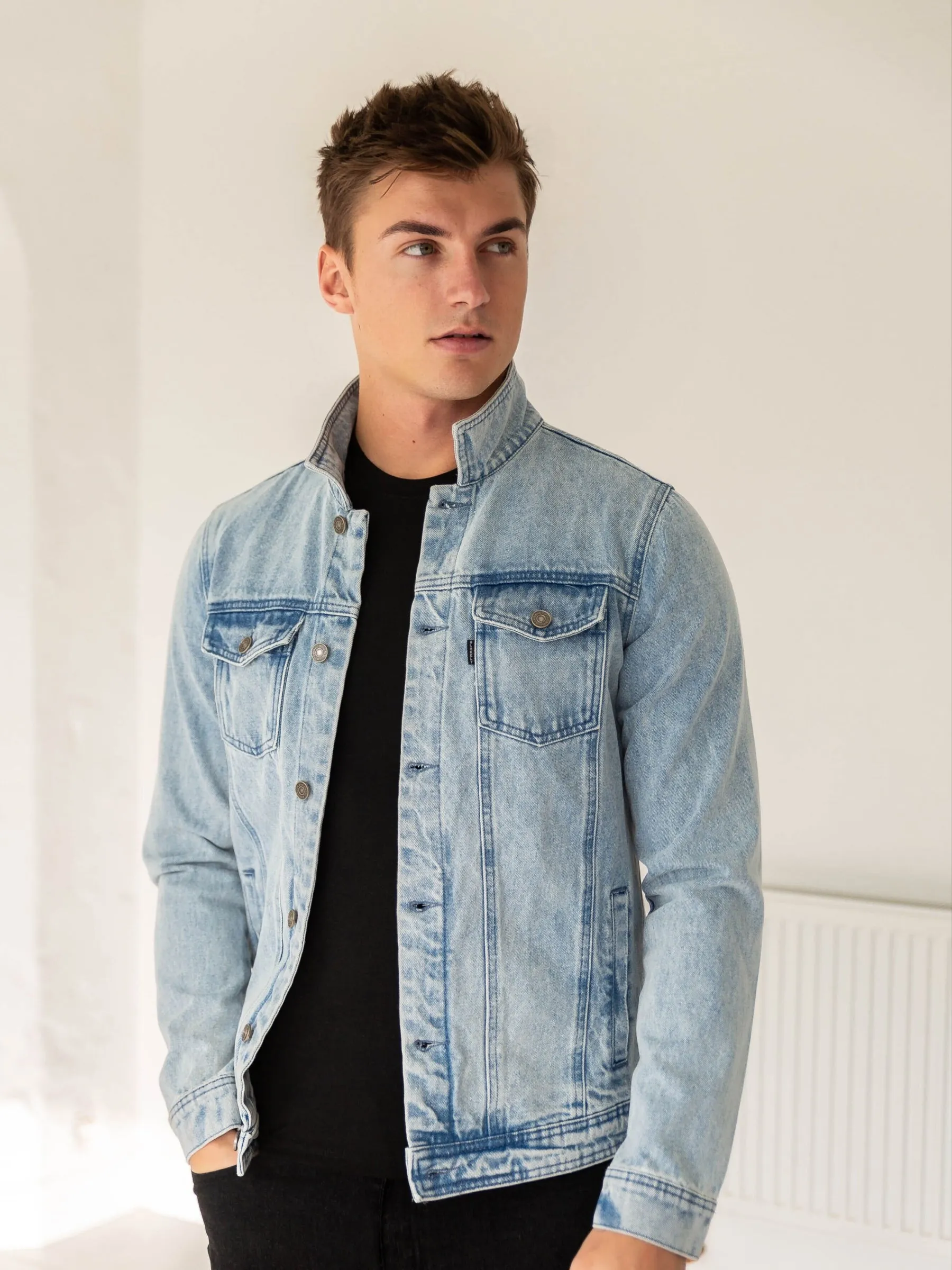 Brooklyn Denim Jacket - Blue