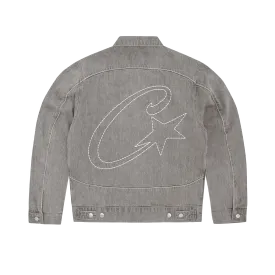 C-STAR DENIM TRUCKER JACKET [GREY]