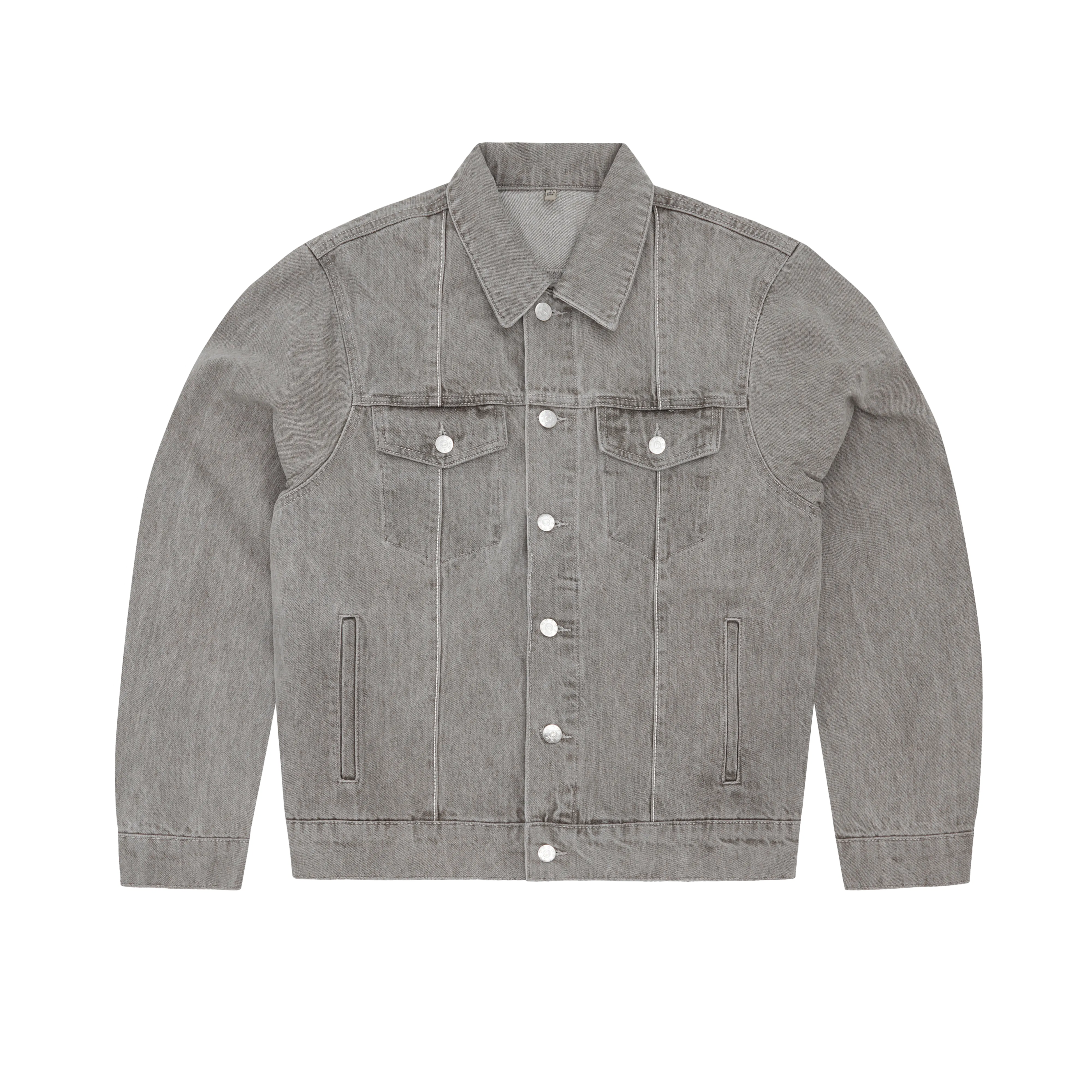 C-STAR DENIM TRUCKER JACKET [GREY]