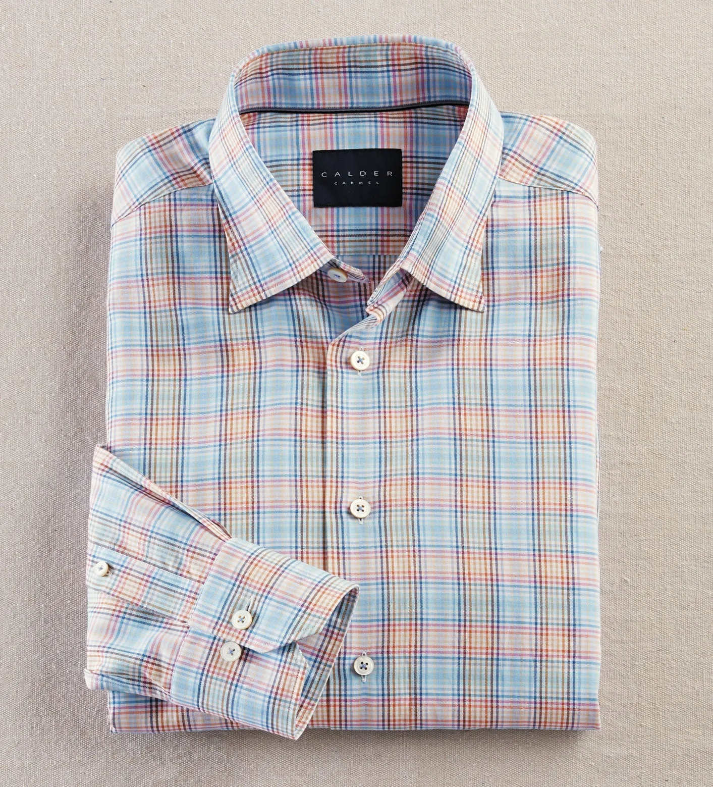 Calder Carmel Plaid Long Sleeve Shirt