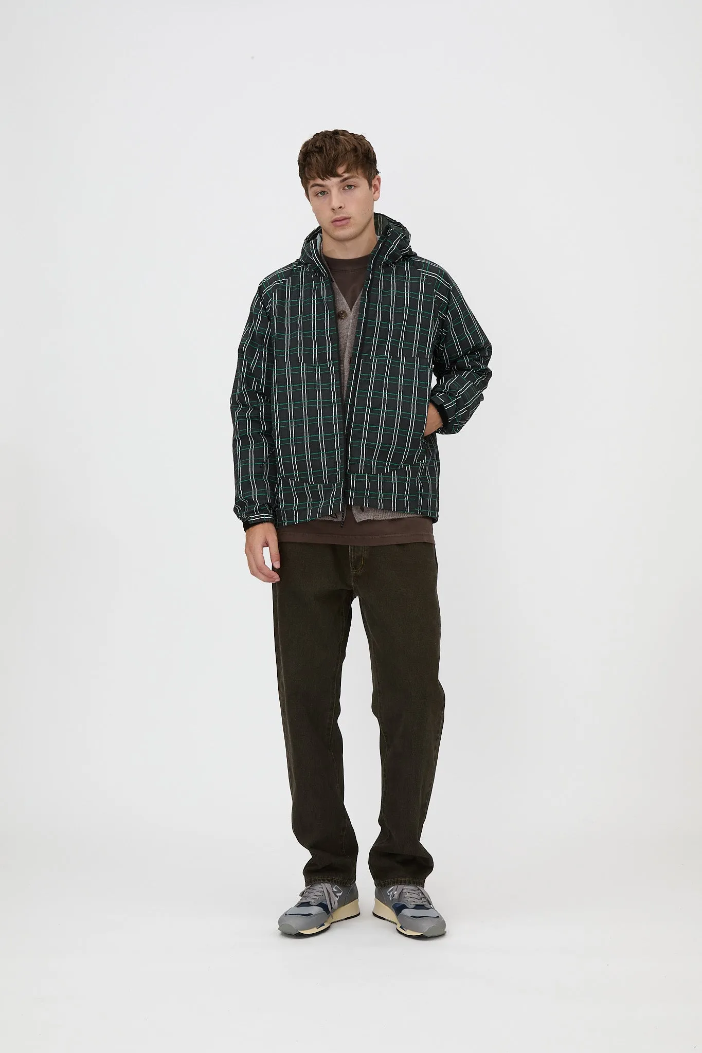 Caliper Jacket - Green Plaid