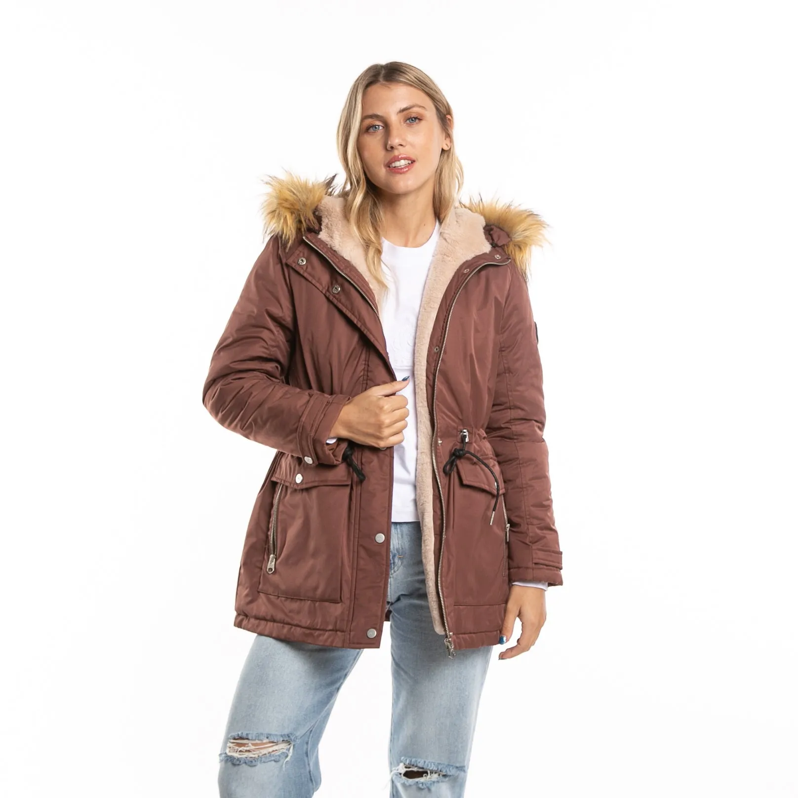 Campera Abrigo Rusty Sunday Parka Ld