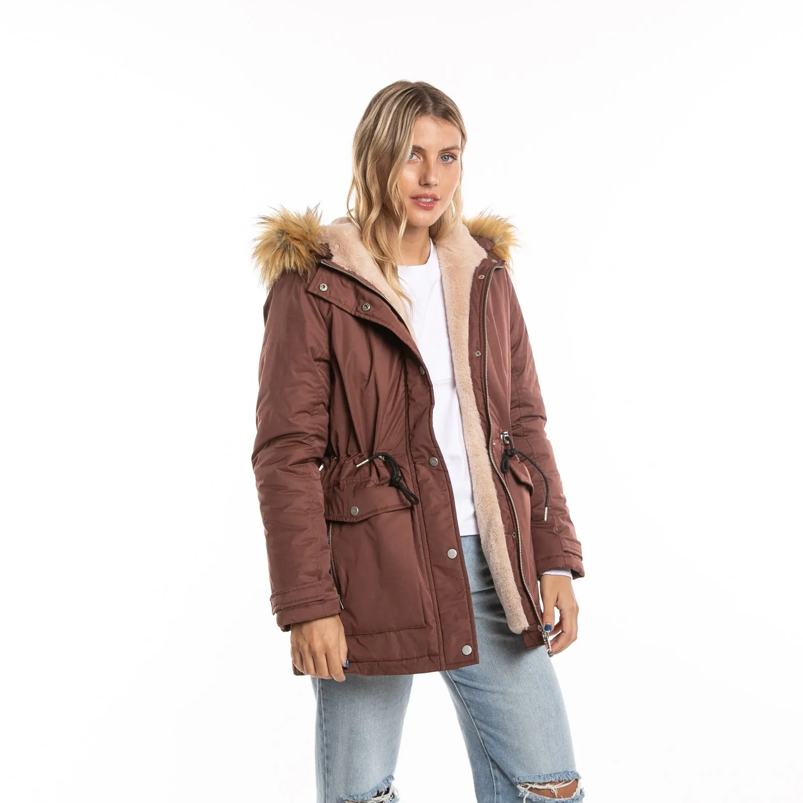 Campera Abrigo Rusty Sunday Parka Ld