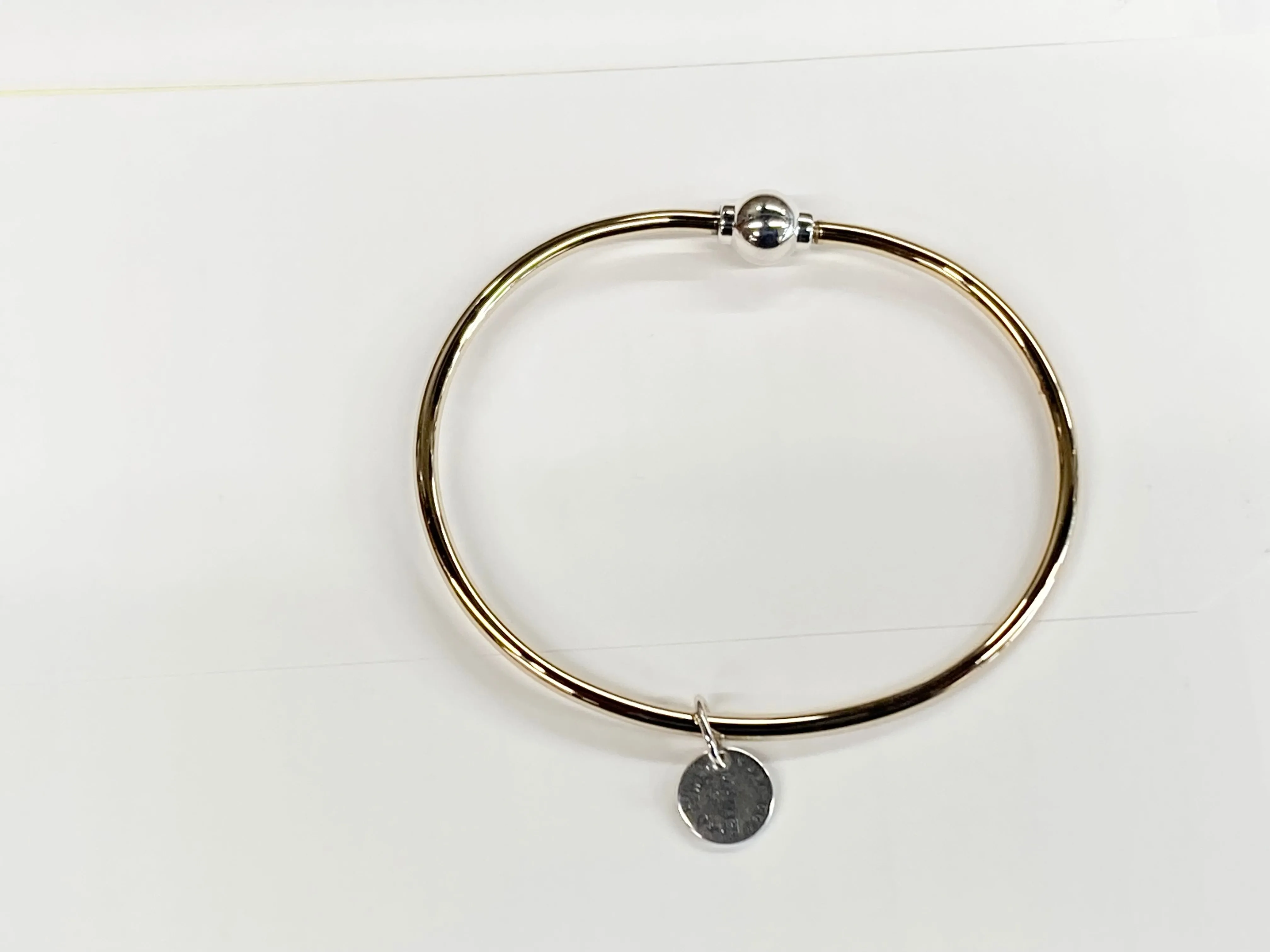 Cape Cod Gold Filled And Silver Bracelet by