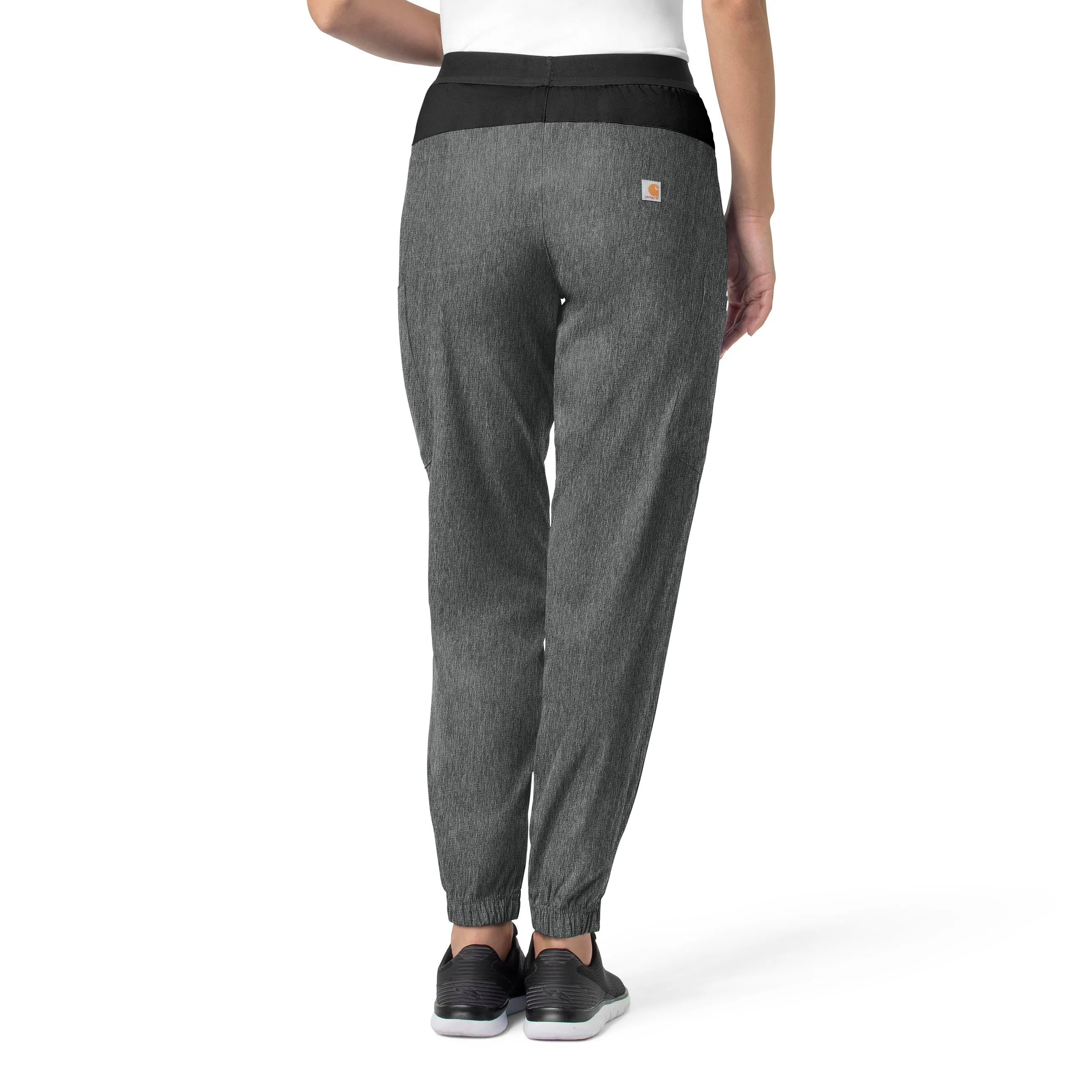 Carhartt Force Liberty Women's Comfort Cargo Jogger Scrub Pant - Charcoal Heather