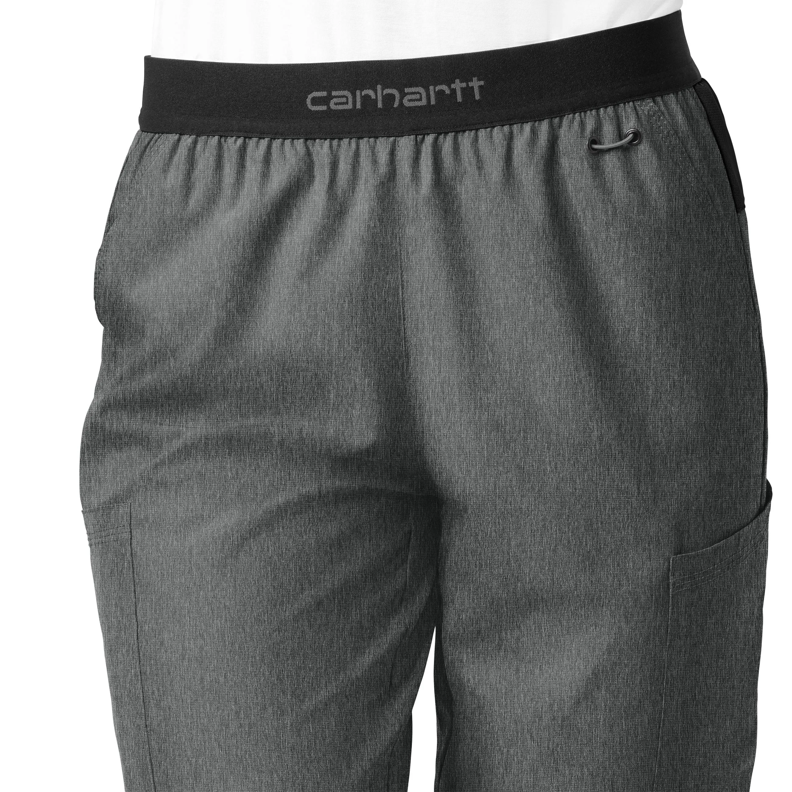 Carhartt Force Liberty Women's Comfort Cargo Jogger Scrub Pant - Charcoal Heather