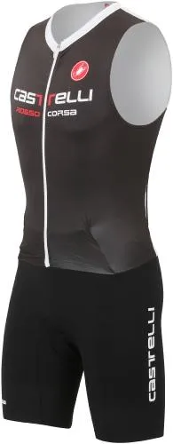 Castelli Body Paint Tri Suit Sleeveless - Black