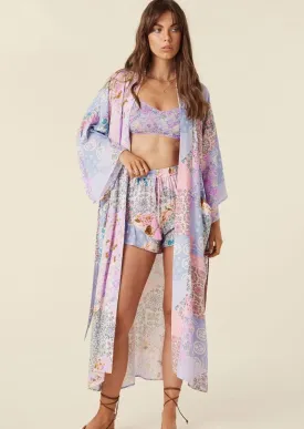 Cha Cha Maxi Robe in Jacaranda