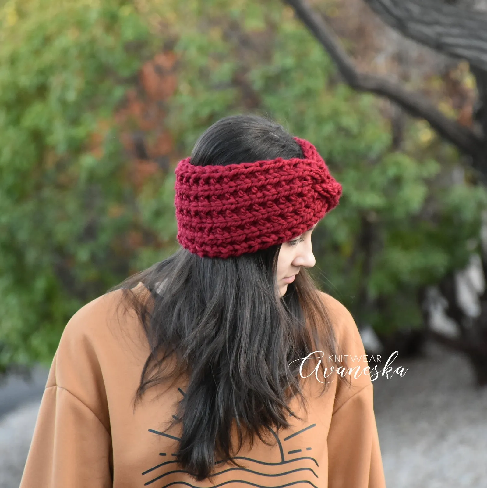 Chunky Ear Warmer | THE AMBER