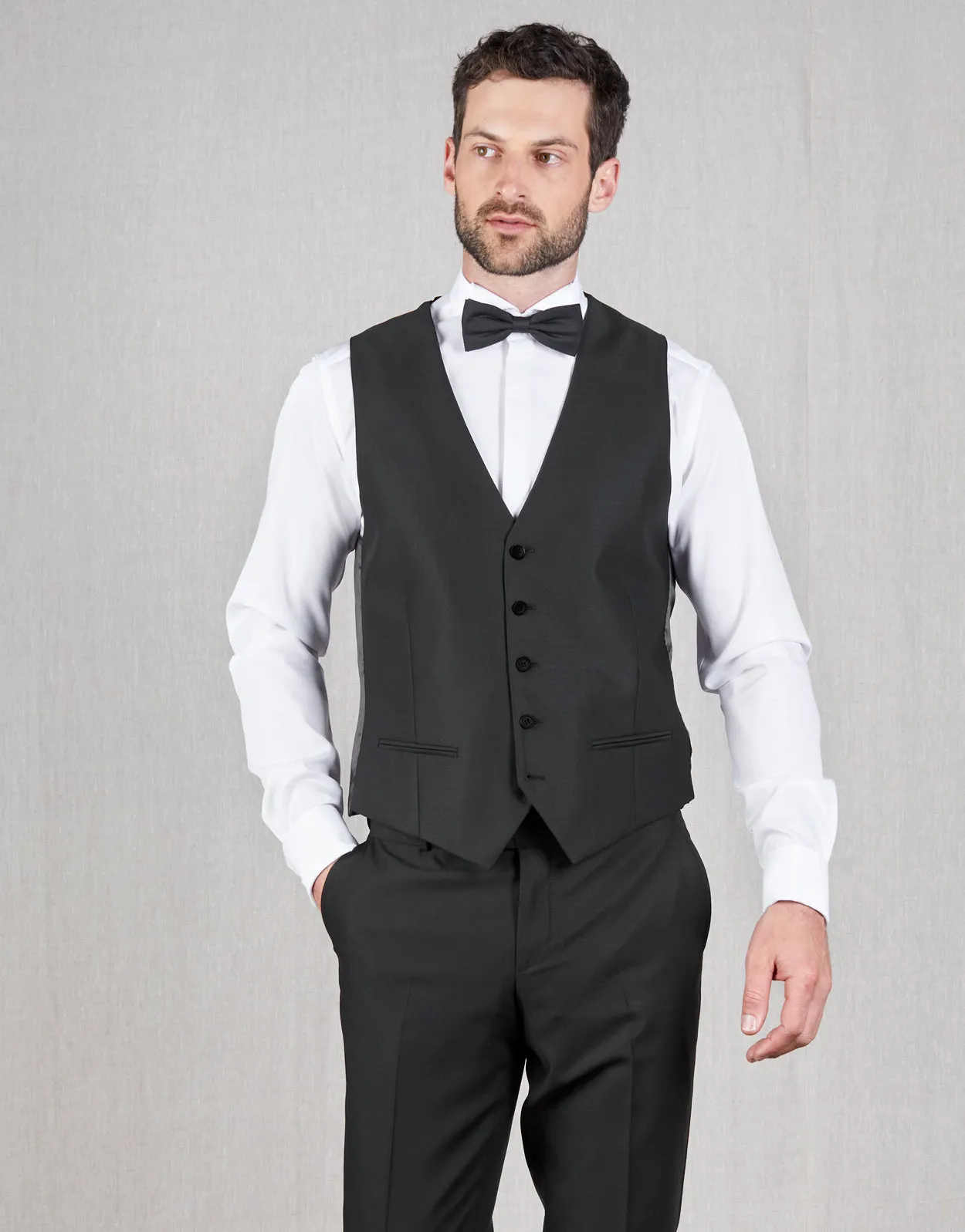 Churchill Black Waistcoat