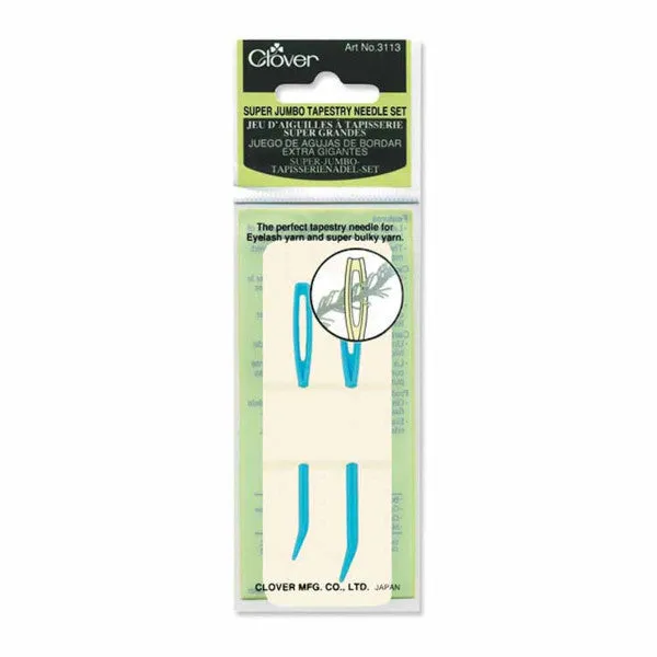 Clover Super Jumbo Bent-tip Tapestry Needle