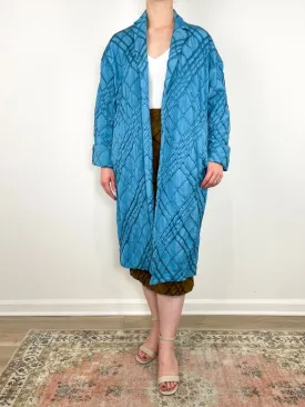 Coat in Himmelblau