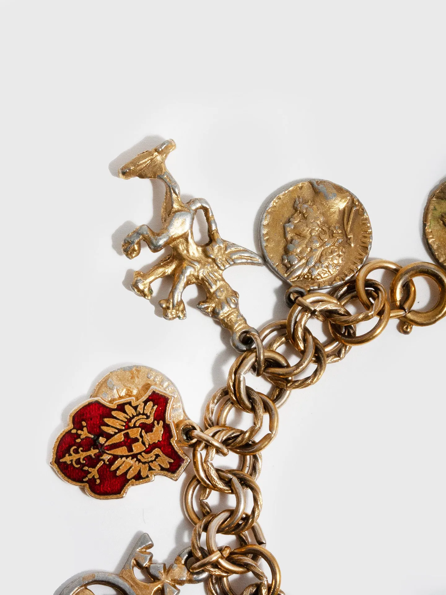 Coat Of Arms Charm Bracelet - Vintage Capsule