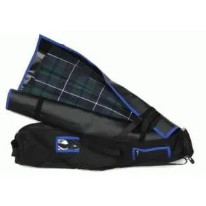 Complete Kilt Outfit Carrier including Kilt Roll - Blue Trim