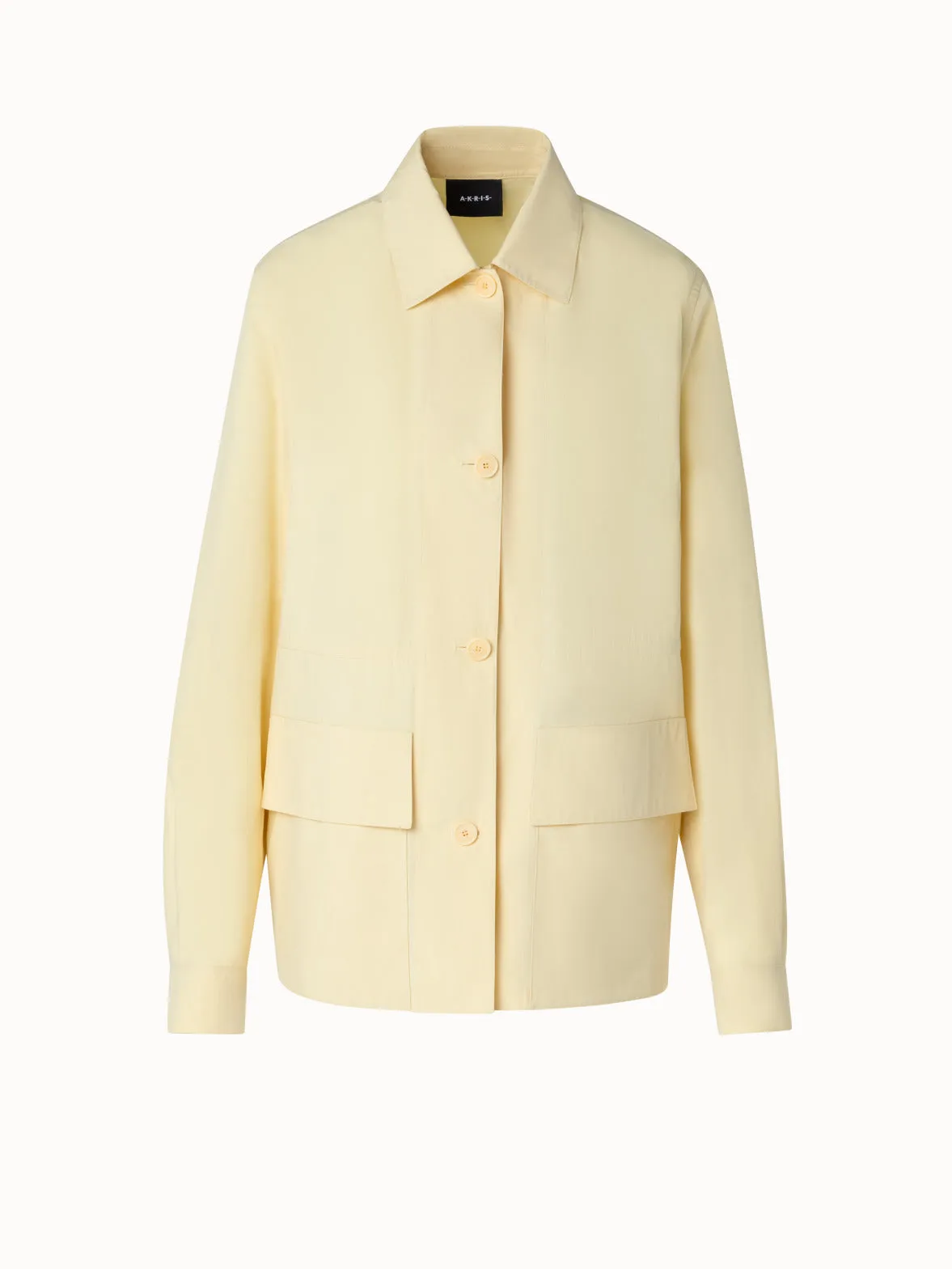 Cotton Poplin Oversize Shirt Jacket