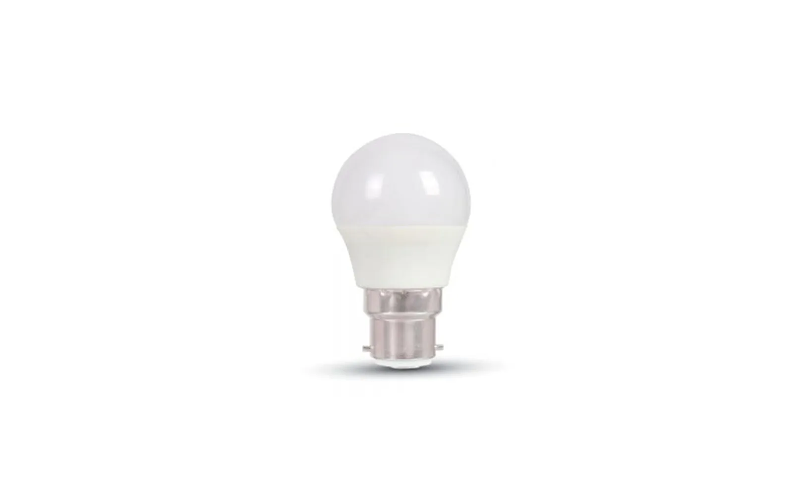 Crompton 7215 Bayonet Golf Ball 5W LED Bulb - Included