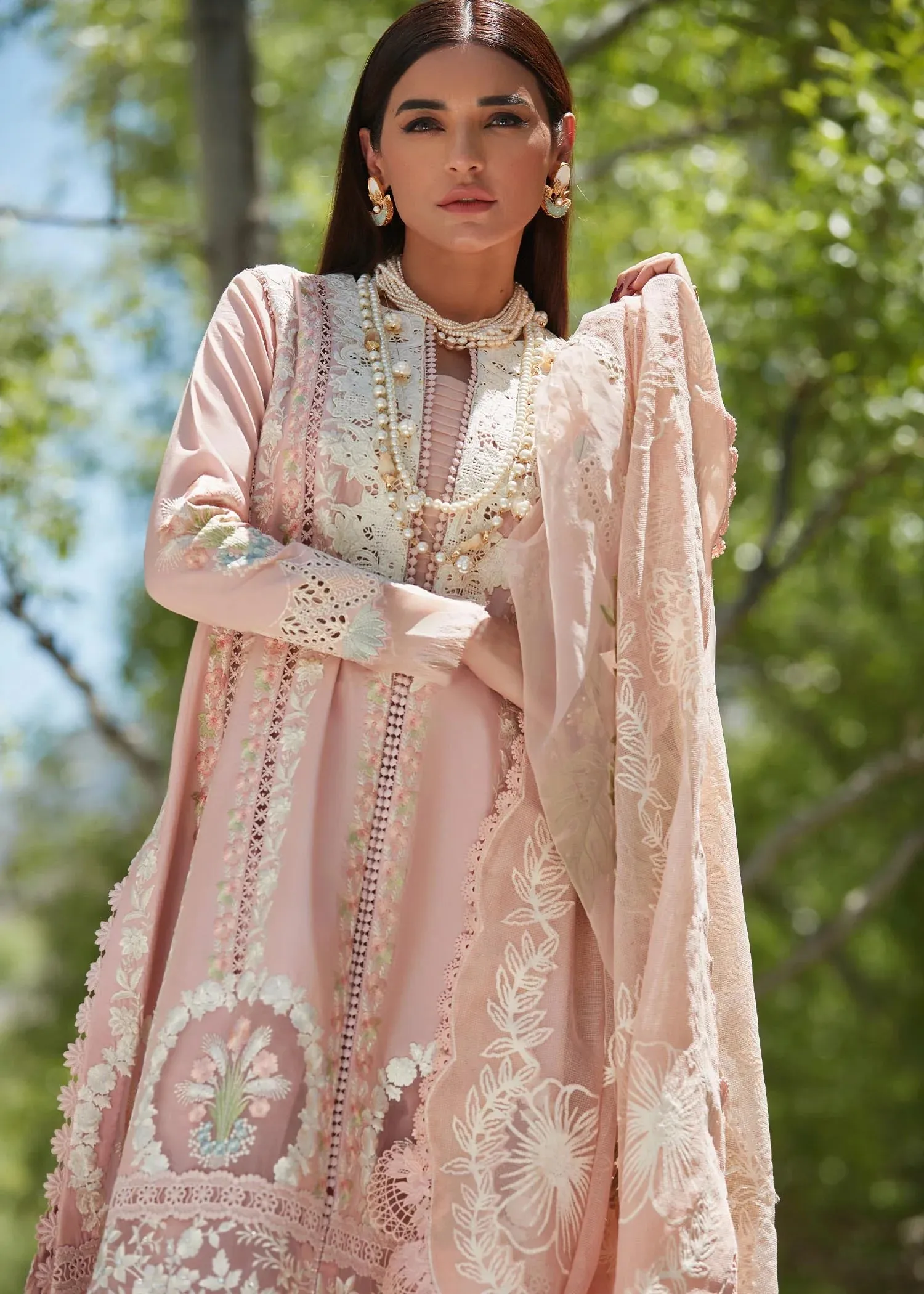 D02B - Crimson Lawn Eid -23- Chikankari Affairs