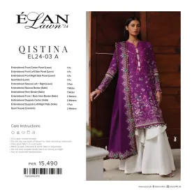 D03A QISTINA  Elan Lawn -24