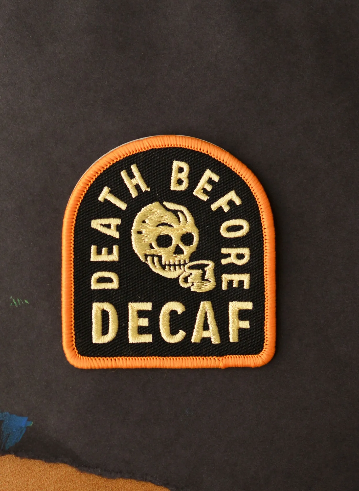 Death Before Decaf Patch