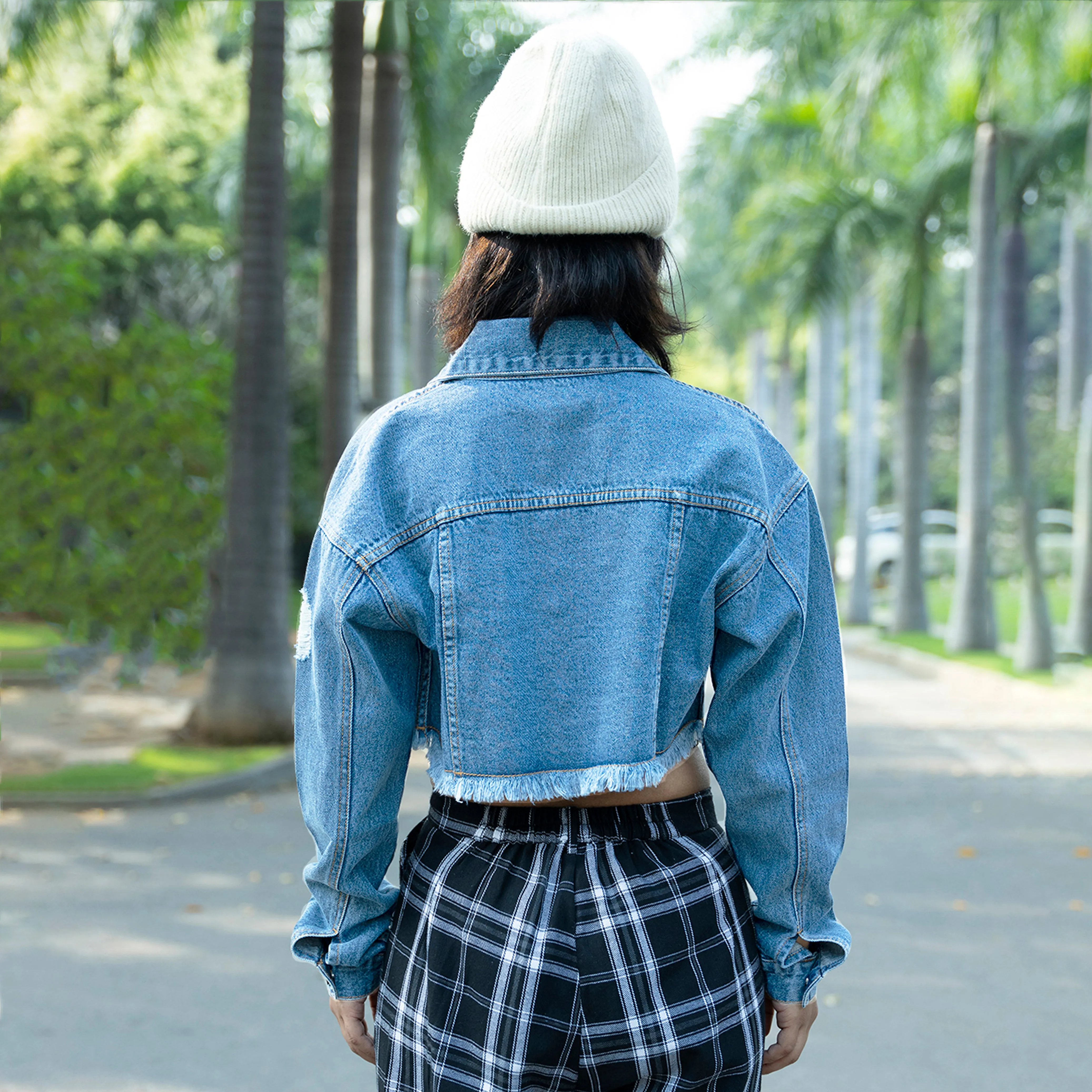 Denim Jacket & Skirt Combo