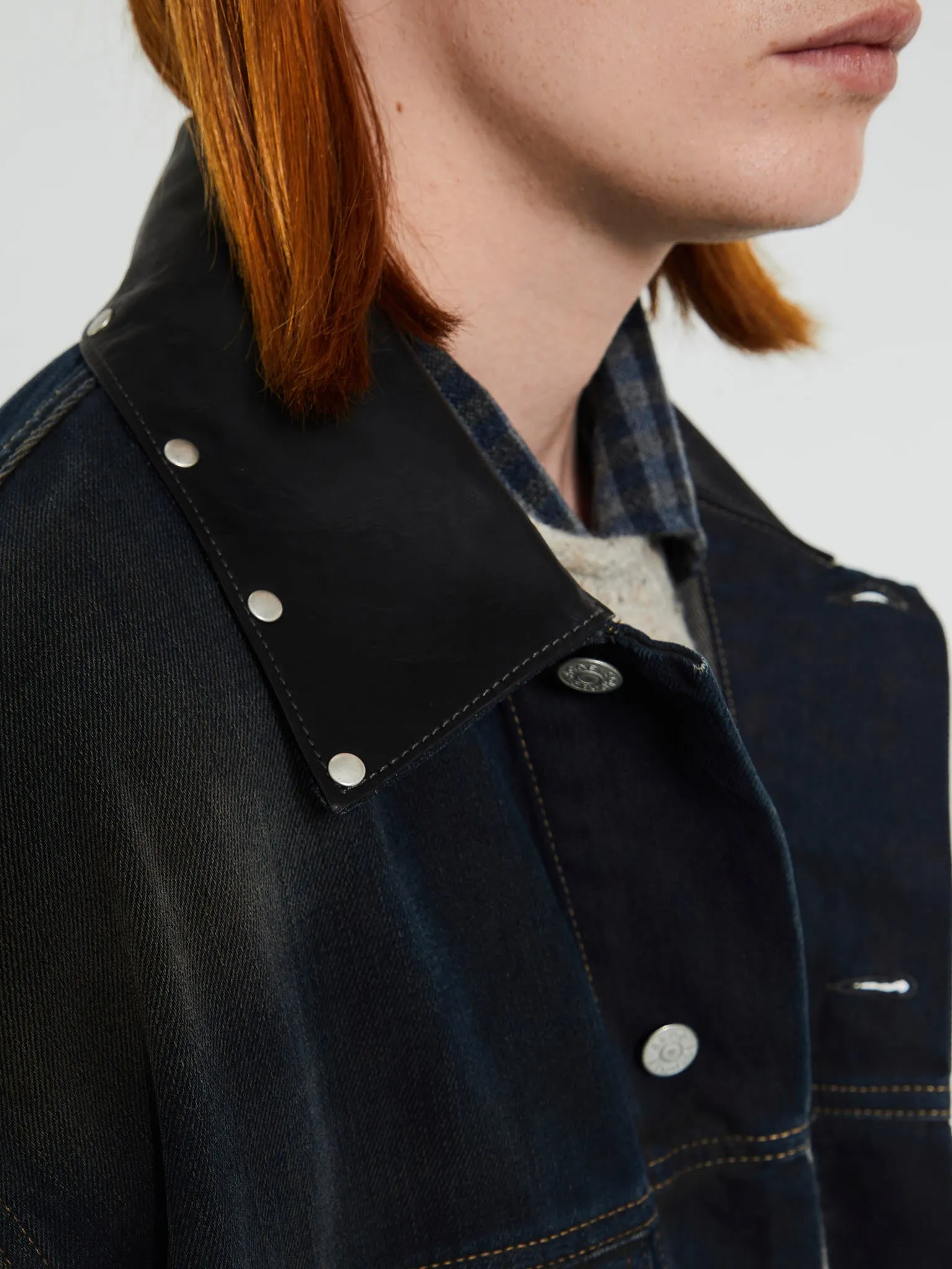 Denim Jacket in Dark Blue