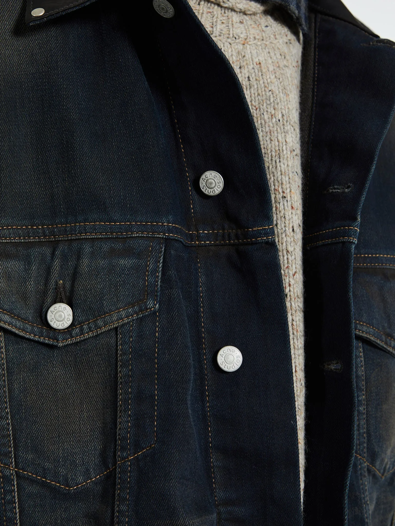 Denim Jacket in Dark Blue