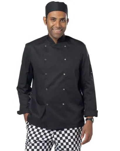 Dennys Economy Long Sleeve Chef's Jacket - DD08C