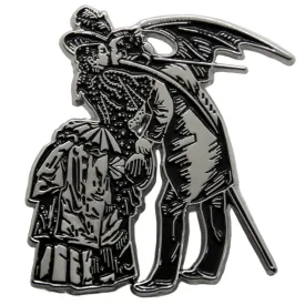 Devil's Kiss Victorian Goth Enamel Pin