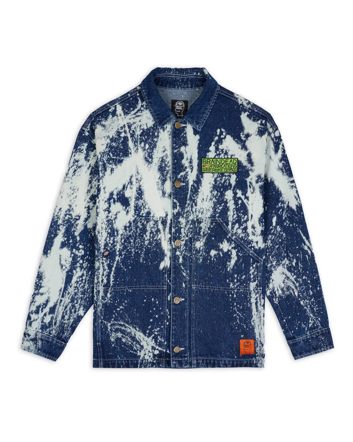 Dickies Gardening Jacket - Bleach Dyed Denim