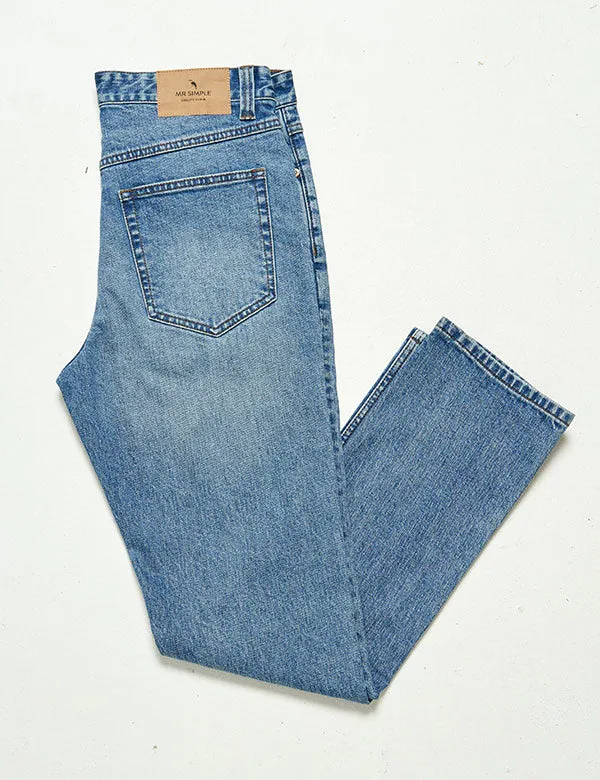 Diego Slim Fit Denim - Vintage Blue