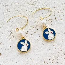 Double Sided Bunny Hook Earrings