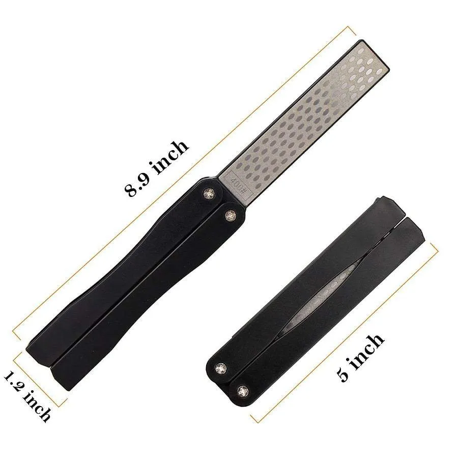 Double Sided Diamond Design 400/600Grit Folding Sharpener