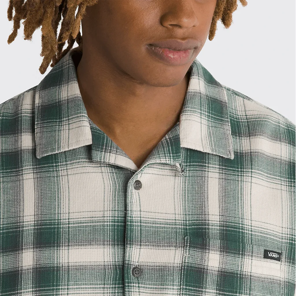 Eastbridge woven shirt - Oatmeal / Bistro green