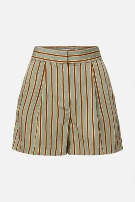 Elbe Striped Short in Seafoam