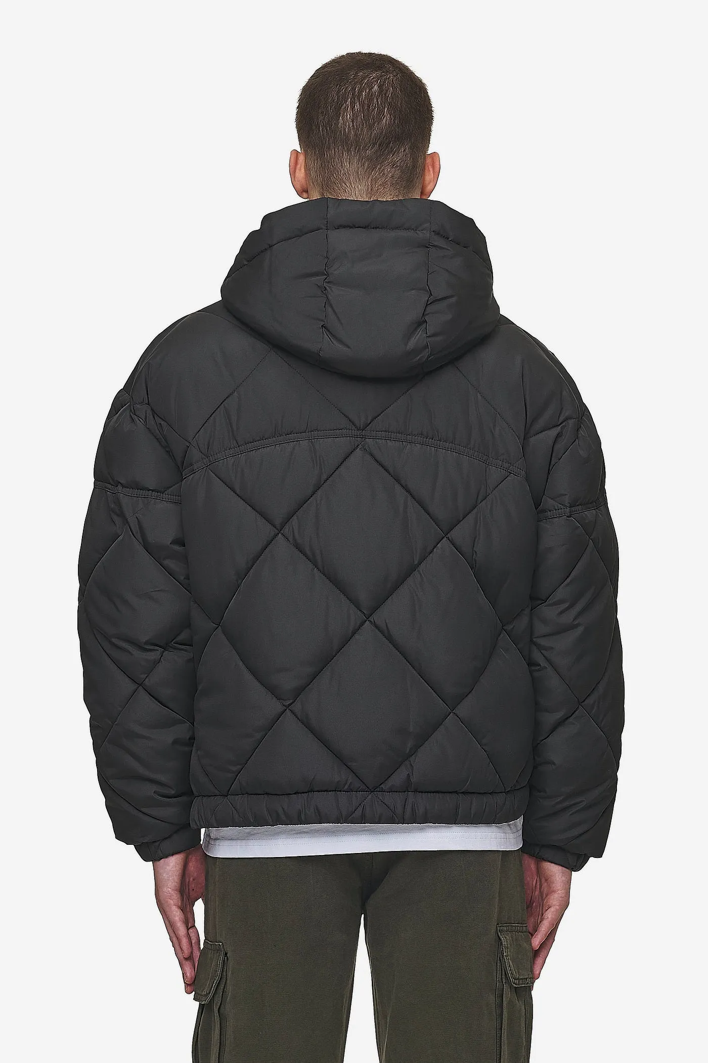 Eldred Jump-In Puffer Jacket Black