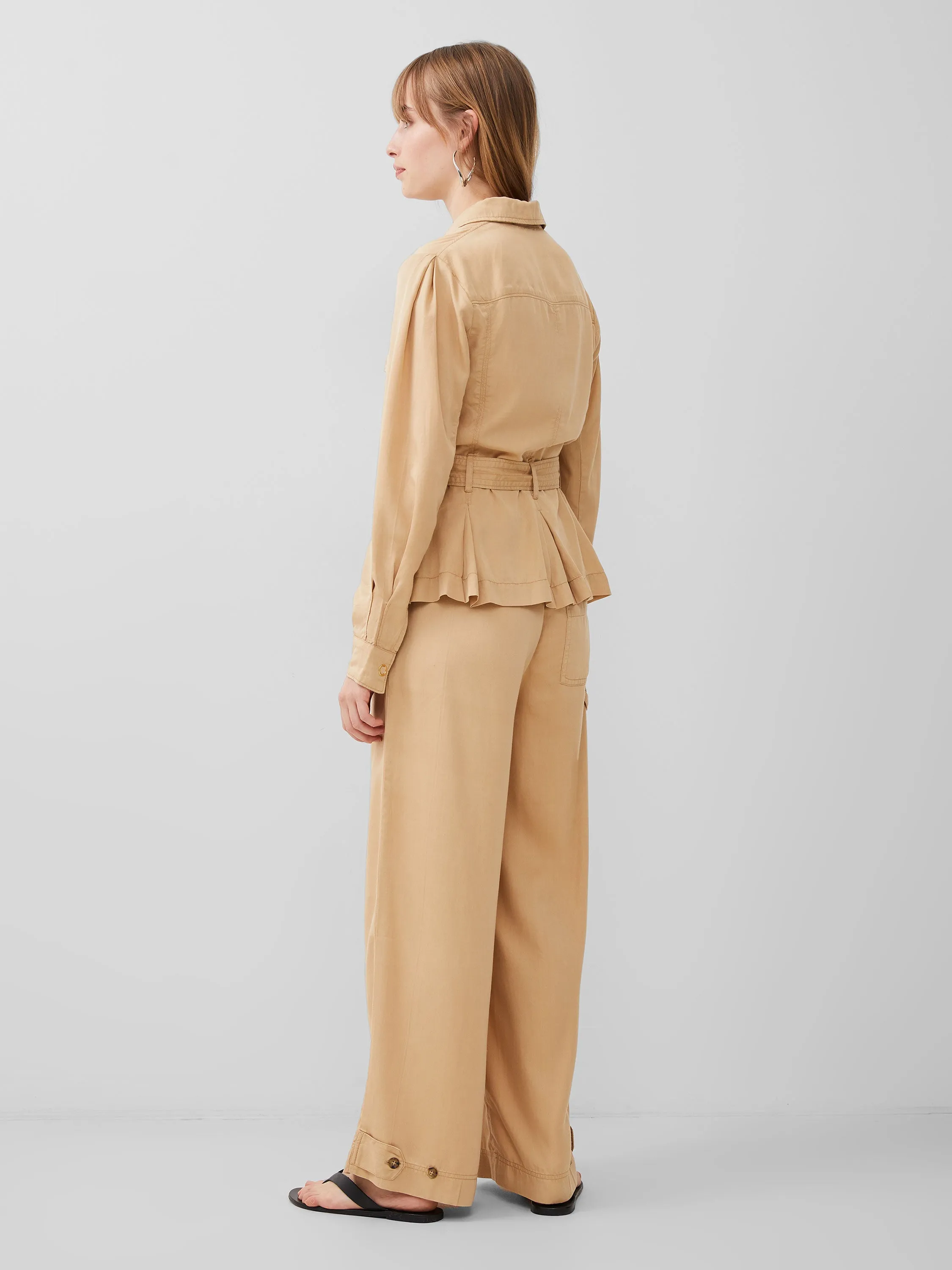 Elkie Twill Belted Jacket