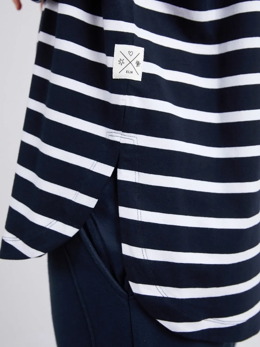 ELM TULLY STRIPE TEE