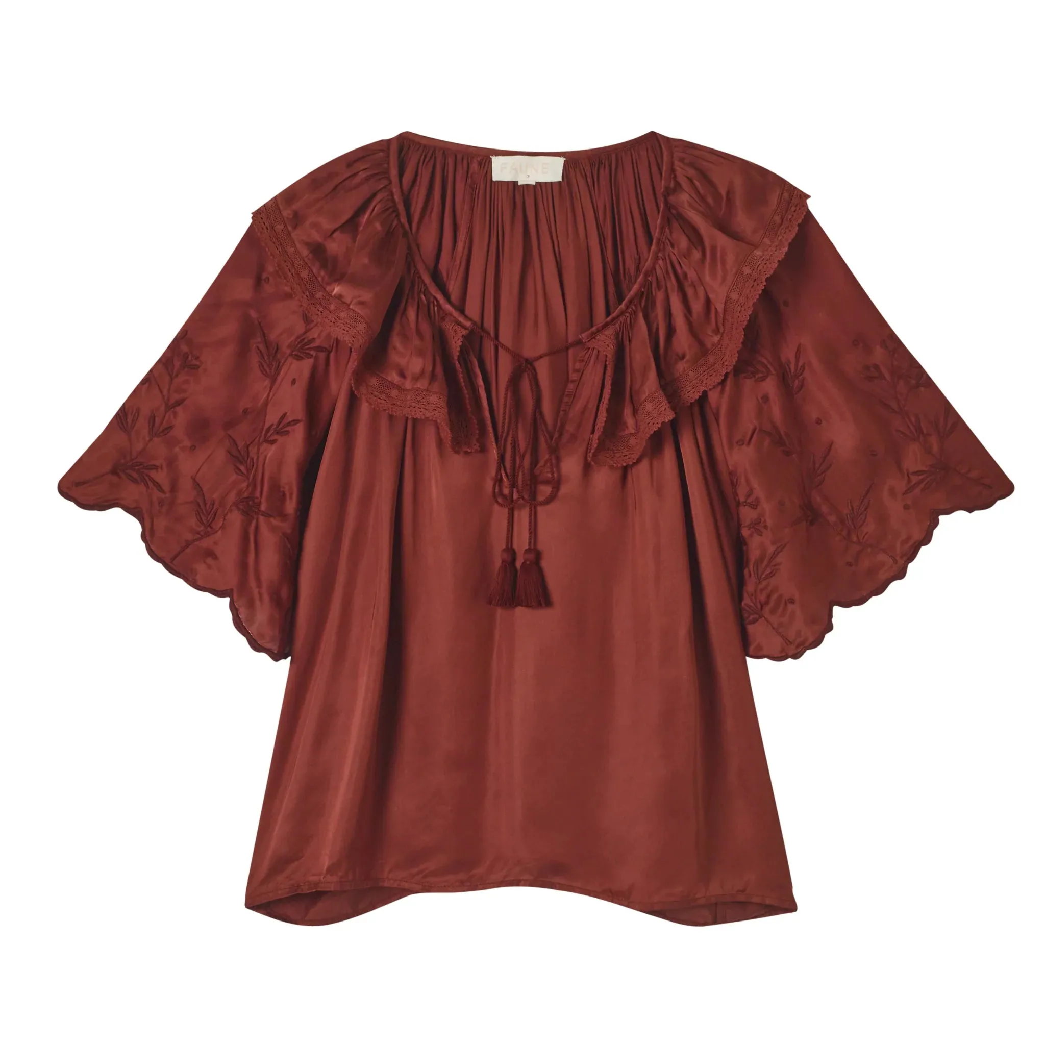 Faune Eden Burnt Sienna Blouse