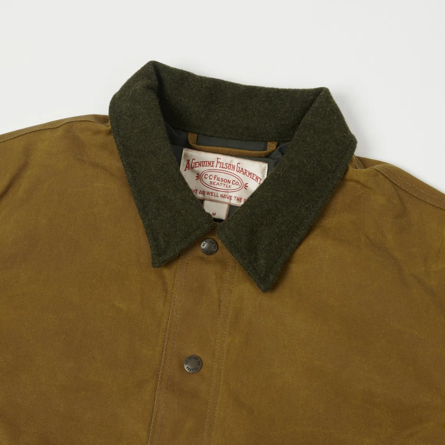 Filson Tin Cloth Work Jacket - Dark Tan