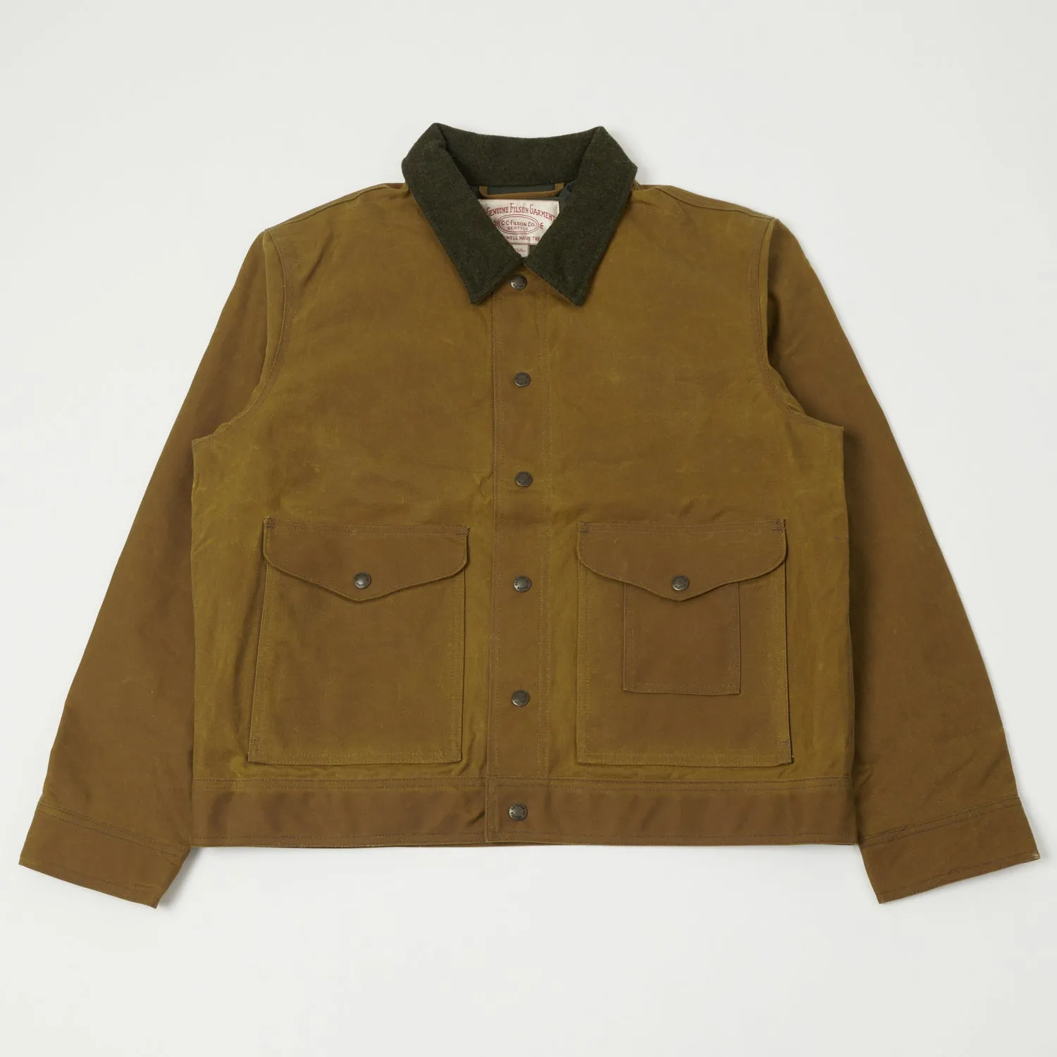 Filson Tin Cloth Work Jacket - Dark Tan