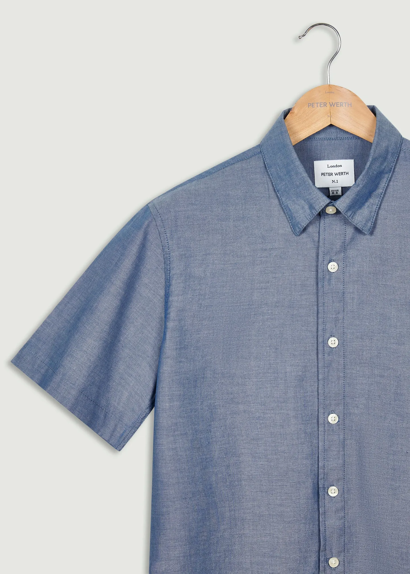 Frank Short Sleeve Shirt - Indigo