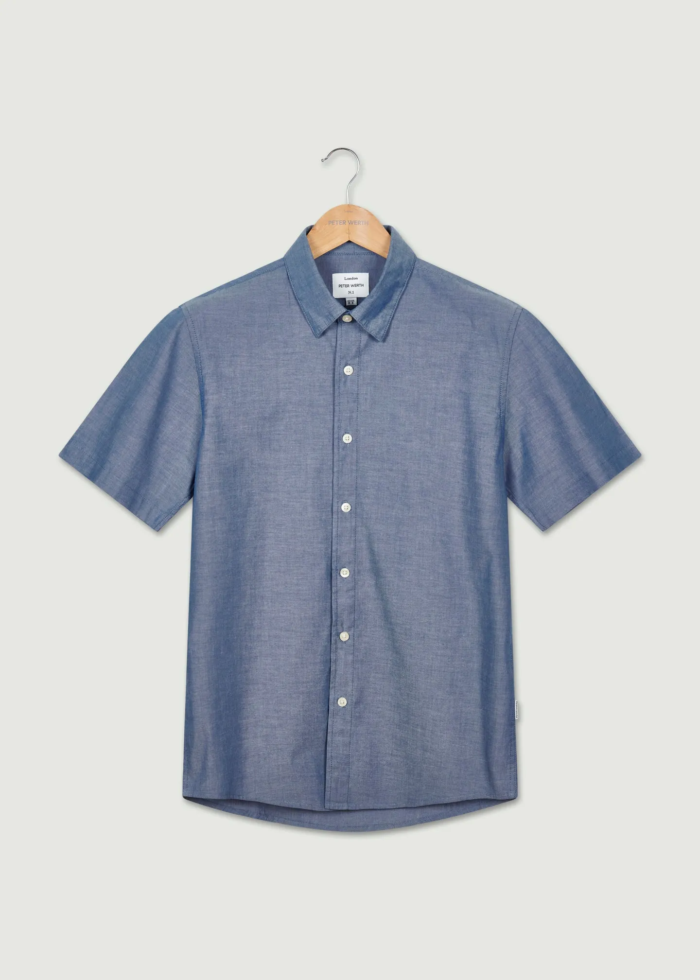 Frank Short Sleeve Shirt - Indigo