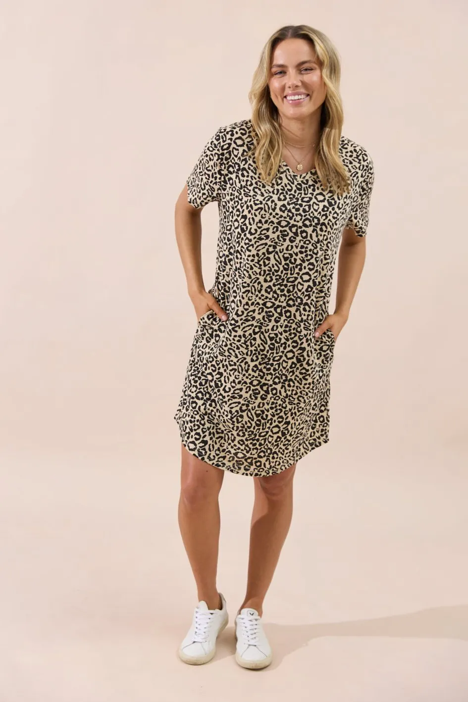 Getaway Dress - Leopard