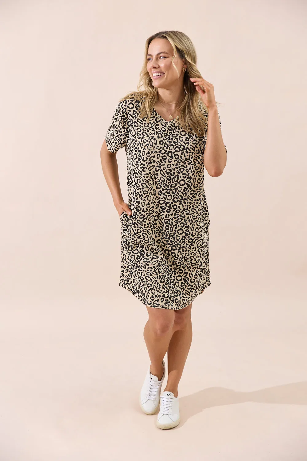 Getaway Dress - Leopard