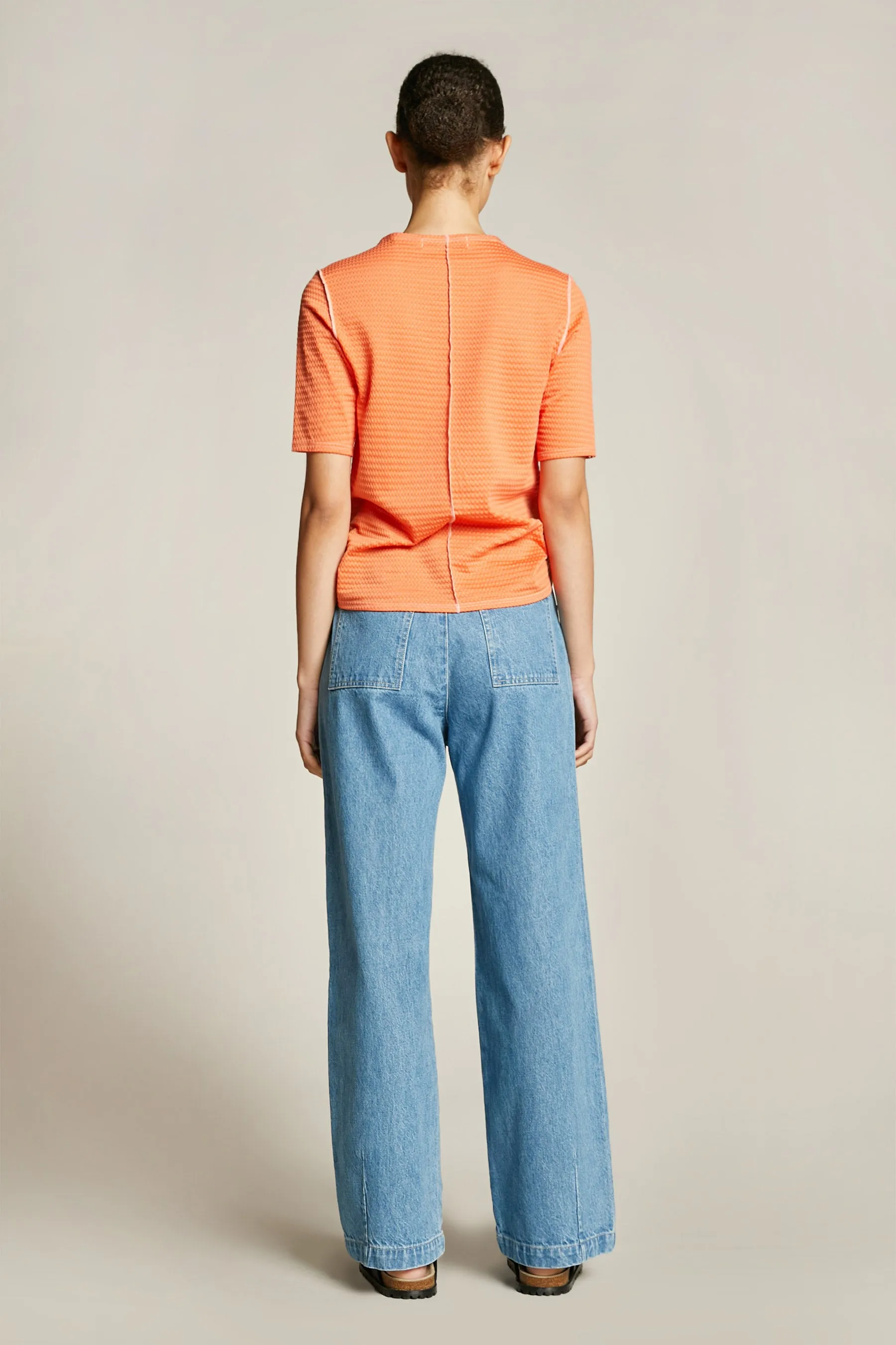 Gibralter S/S Top Tangerine