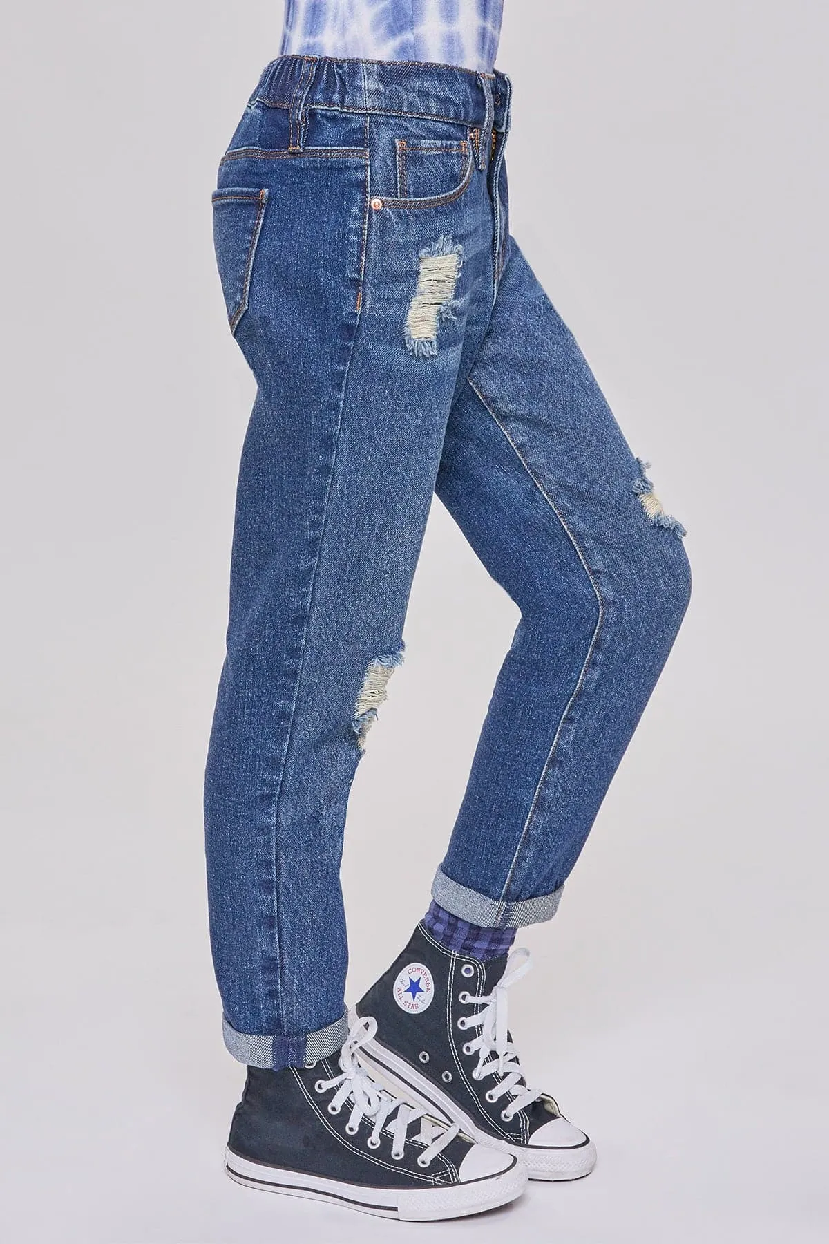 Girls Taylor Dream  Relaxed Fit Cuffed Jeans